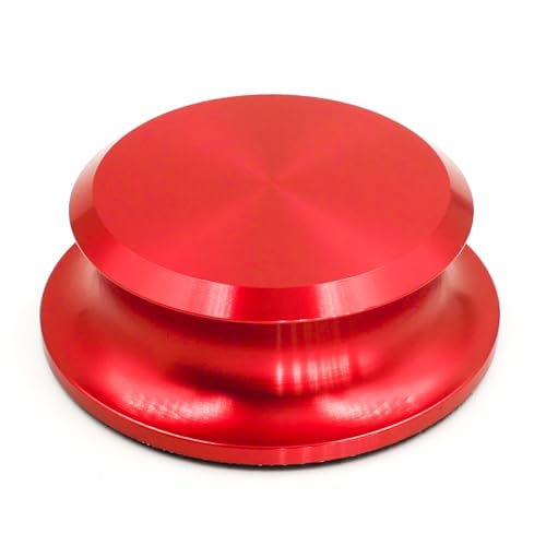 menesia Menesia Red Record Weight Stabilizer, Vinyl Weight for Turntab — Build quality and design details up close