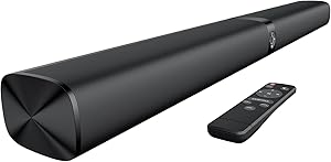 Assistrust Sound Bar for Smart TV, Soundbar with Bluetooth/ARC/Opt/AUX Connect, Auto Volum