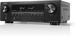 Denon AVR-S570BT AV Receiver 5.2 Channel 8K Ultra HD Audio & Video, Stereo Receivers, 