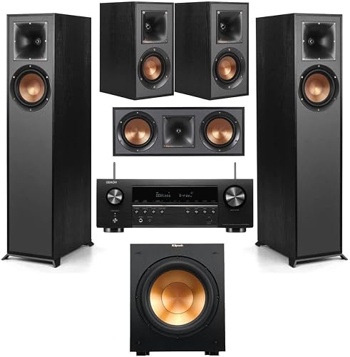 Klipsch Reference 5.1 Home Theater Speaker Bundle with R-610F Floorsta — Real-world performance testing in action