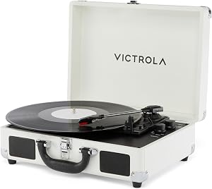 Victrola Journey II (2025 Model) – Bluetooth Suitcase Record Player – Built-in Stereo Spea