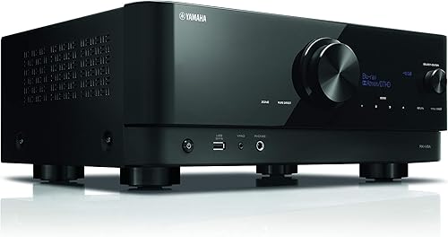 YAMAHA RX-V6A 7.2-Channel AV Receiver with MusicCast — Build quality and design details up close