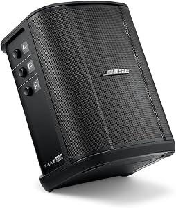 Bose S1 Pro+ All-in-One PA Speaker - Powered, Wireless PA System, Multiple Positioning Opt