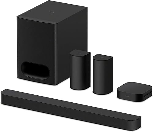 Sony BRAVIA Theater System 6, 5.1ch Home Theater System soundbar with — Design and materials in detail