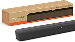 Amazon Fire TV Soundbar, 2.0 speaker with DTS Virtual:X and Dolby Audio, Bluetooth connect