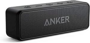 Anker Soundcore 2 Portable Bluetooth Speaker with Stereo Sound, Bluetooth 5, Bassup, IPX7 