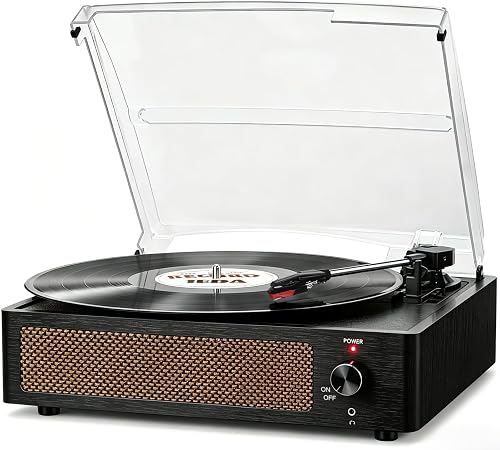 Vinyl Record Player with Speakers Vintage Turntable for Vinyls Records — How the options on this page compare