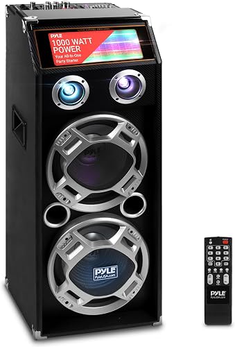 Pyle Wireless Active PA Speaker System - 1000W Portable High Powered B — Real-world performance testing in action