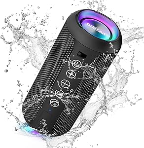 Ortizan Portable Bluetooth Speaker (1st Gen), IPX7 Waterproof, Wireless, Big Sound and Dee